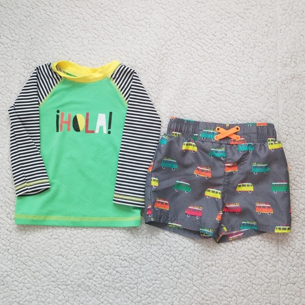 Infant boy Swim set
